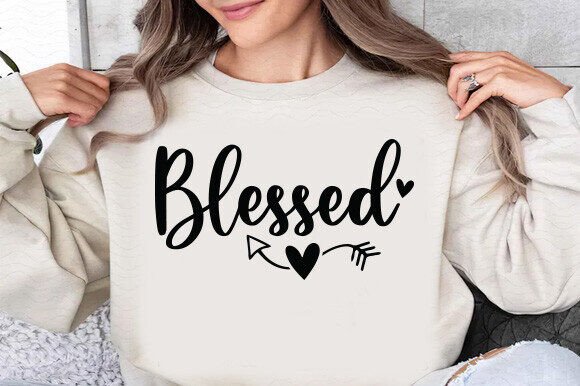 Blessed SVG: Religious & Jesus T-Shirt Designs