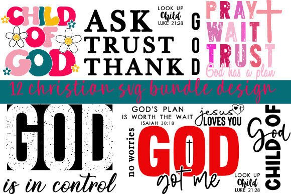 Christian SVG Bundle Design SVG Png for T-Shirt Designs
