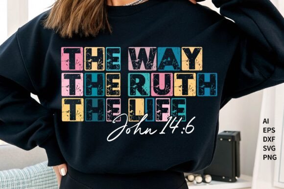 Jesus SVG, Jesus the Way the Truth SVG