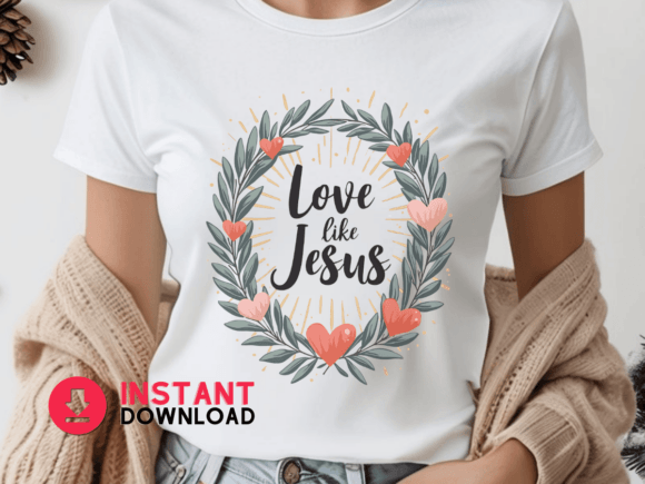 Love Like Jesus T-Shirt Designs