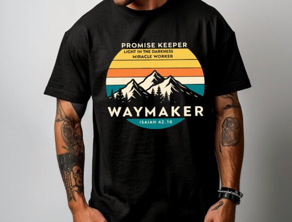 Waymaker PNG, Christian Sublimation